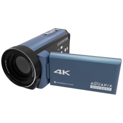"Aquapix WDV5630 Grey Blue - Exclusieve waterdichte camera voor scherpe onderwaterfoto's"