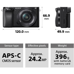 Sony A6100 + E PZ 16-50mm
