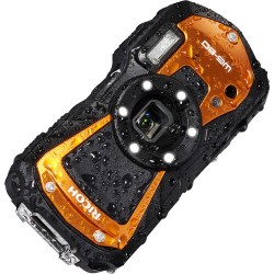 Ricoh WG-80 Oranje | Robuuste waterdichte camera | Foto-Groep
