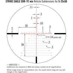Vortex Strike Eagle 5-25x56 FFP EBR-7C (MOA) | Foto-Groep