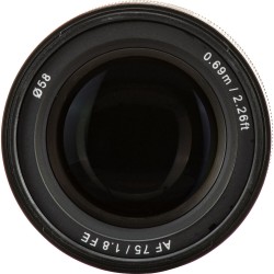 "Koop de Samyang 75mm f/1.8 AF Sony FE-lens online bij Foto-Groep"