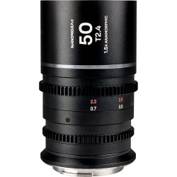 Laowa Nanomorph 50mm T2.4 1.5X S35 (Silver) Cine MFT - Foto-Groep