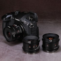 "Laowa Cine Prime 3-LENS Bundel MFT (7.5mm / 10mm / 17mm) - Laowa | Foto-Groep"
