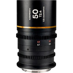 Laowa Nanomorph 50mm T2.4 1.5x S35 (Amber) L-Mount - Laowa Cine Lens | Foto-Groep