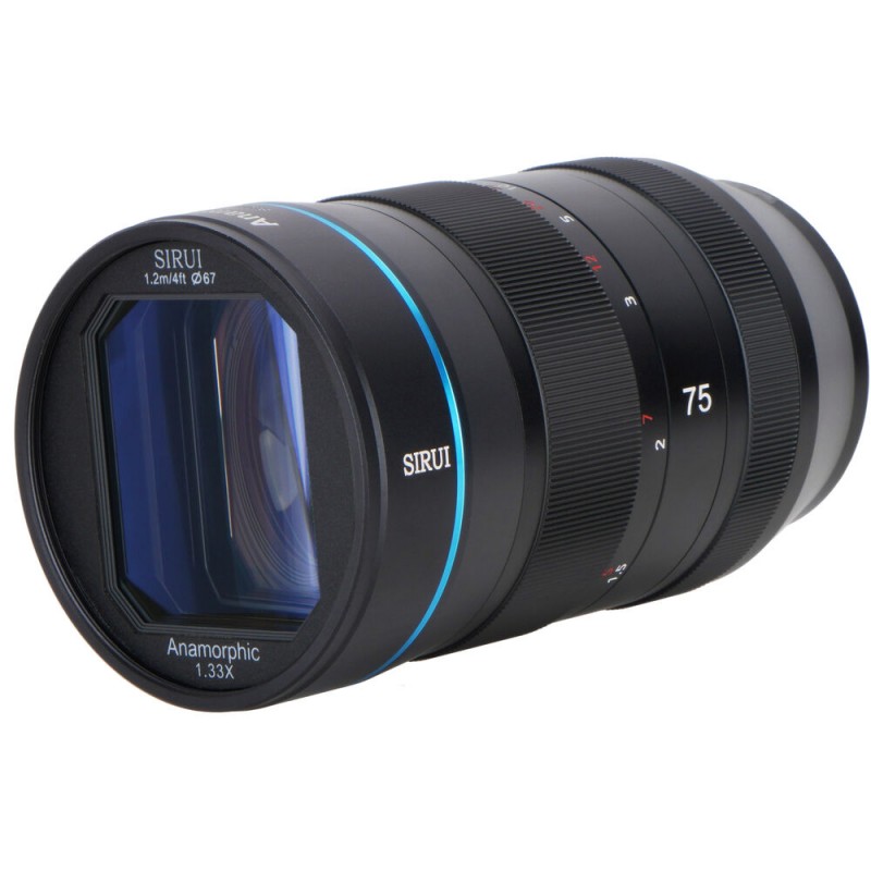 "Sirui 75mm f/1.8 1.33x Anamorphic Lens (Canon EF-M) - Foto-Groep" "Sirui 75mm f/1.8 1.33x Anamorphic Lens (Canon EF-M) - Foto-Groep"