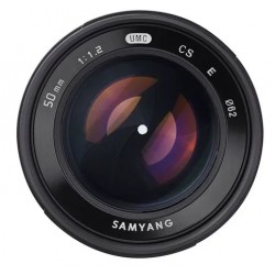 "Samyang 50mm f/1.2 AS UMC CS MFT Zwart | Foto-Groep"