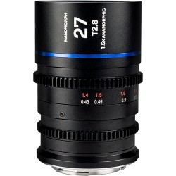 Laowa Nanomorph 27mm T2.8 1.5x S35 (Blue) Cine Lens Sony E - Foto-Groep