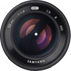"Koop de Samyang 50mm f/1.2 AS UMC CS (MFT) Zilver | Foto-Groep"