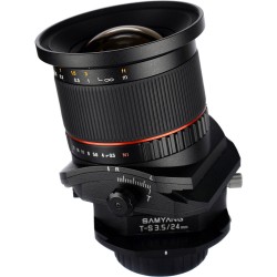 "Koop de Samyang 24mm f/3.5 Tilt/Shift lens voor Four Thirds bij Foto-Groep"