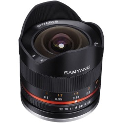 "Samyang 8mm f/2.8 UMC Fisheye II (Sony E) Zwart - Foto-Groep"
