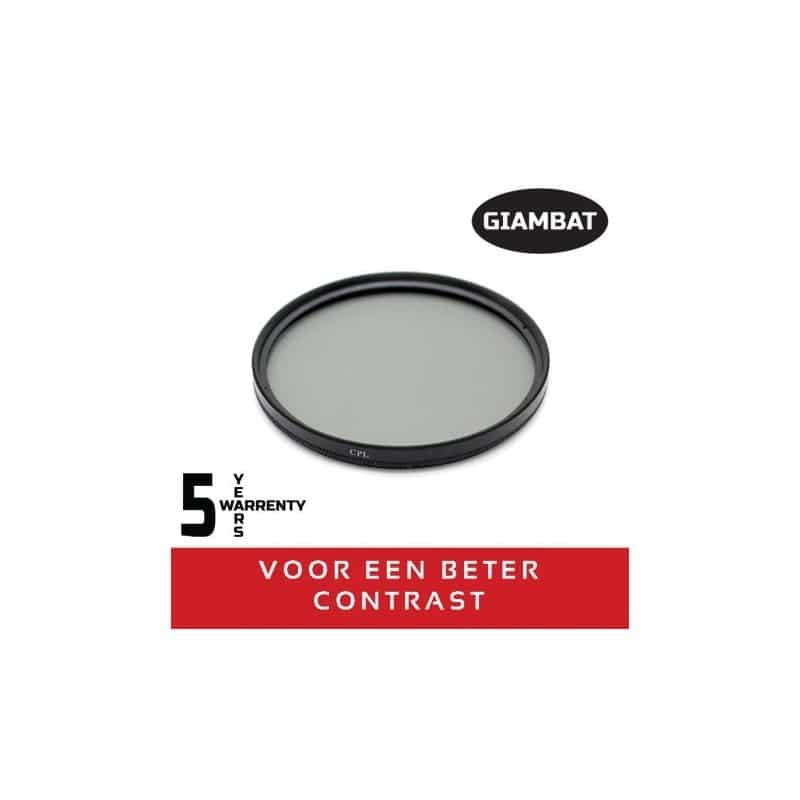 Giambat  Polarisatiefilter   52mm Multi-Coated Circular | Foto-Groep