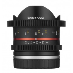 8mm T3.1 cine UMC fisheye II Fuji X