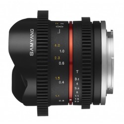 8mm T3.1 cine UMC fisheye II Fuji X