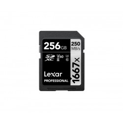 256 GB SDXC UHS-II 1667