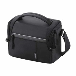 Sony Black Nylon bag for NEX camera's capacity for 55-210 lens 18-55mm lens battery & memory sticks | Foto-Groep
