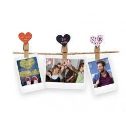 Fujifilm 'Instax Design Clips ''Heart'' 10pack'