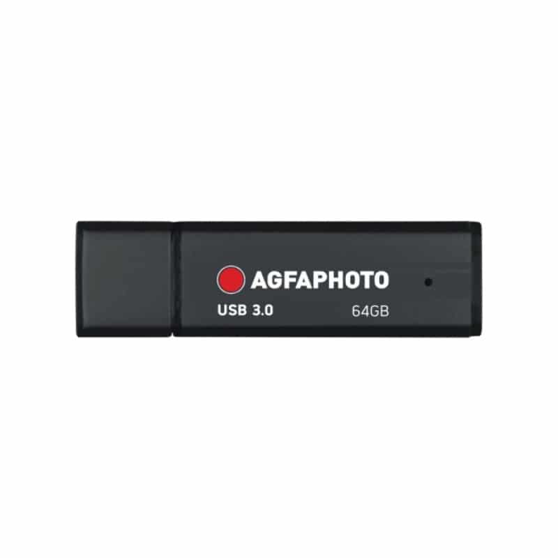 AgfaPhoto USB-Stick 64 GB, USB 3.0 schwarz AgfaPhoto USB-Stick 64 GB, USB 3.0 schwarz