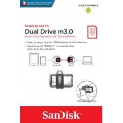 SanDisk Ultra Dual Drive 32 GB m3.0 USB-Stick 150MB s