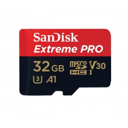 San Disk 32GB microSDHC-Karte Extreme PR O UHS-I U3 V30 A1