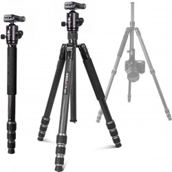 KingJoy G55C+Q20 Carbon Tripod - Foto-Groep.nl