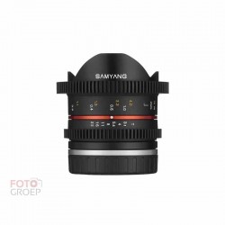 Samyang 8mm T3.1 cine UMC fisheye II Fuji X | Foto-Groep