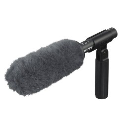 Sony Electret Condensor short shotgun microphone. super-cardioid.  | Foto-Groep