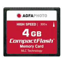 AgfaPhoto 4 GB CompactFlash-Card High Speed (MLC) | Foto-Groep