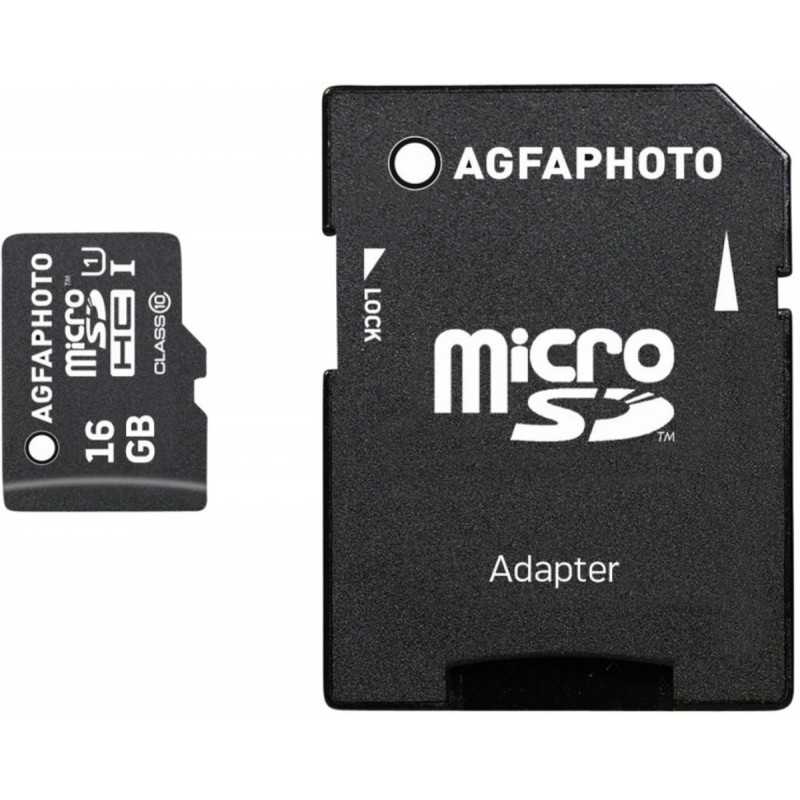 AgfaPhoto 16 GB microSDHC-Card Class10 | Foto-Groep AgfaPhoto 16 GB microSDHC-Card Class10 | Foto-Groep