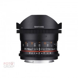 Samyang 12mm T3.1 VDSLR ED AS NCS fisheye Four Thirds | Foto-Groep