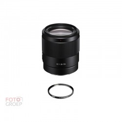 McoPlus MCO35mm F/1.6 Sony Zwart | Foto-Groep
