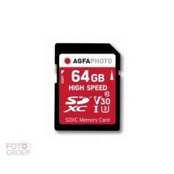 AgfaPhoto 64 GB SDXC-Card Class10 | Foto-Groep