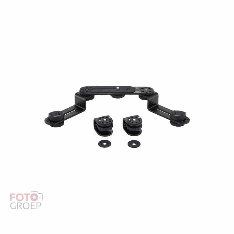 Olympus FL-BKM03 Flitser Twin Bracket | Foto-Groep Olympus FL-BKM03 Flitser Twin Bracket | Foto-Groep