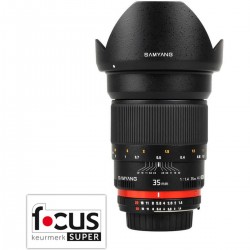 "Samyang 35mm f/1.4 AS UMC Nikon F (FX) AE - Foto-Groep"