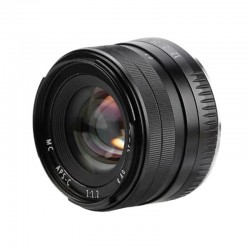 McoPlus MCO35mm F/1.6 Micro4/3 Zwart | Foto-Groep
