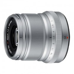 "Fujifilm XF 50mm f/2.0 WR Zilver - Bestel nu bij Foto-Groep"
