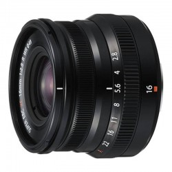 "Fujifilm XF 16mm f/2.8 R WR Zwart - Beste prijs en snelle levering bij Foto-Groep"