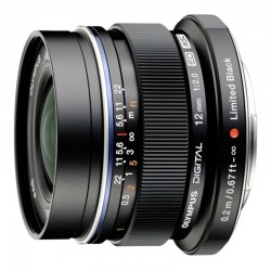 OM SYSTEM M.Zuiko Digital ED 12mm f/2 Zwart - Beste prijs en snelle levering - Foto-Groep
