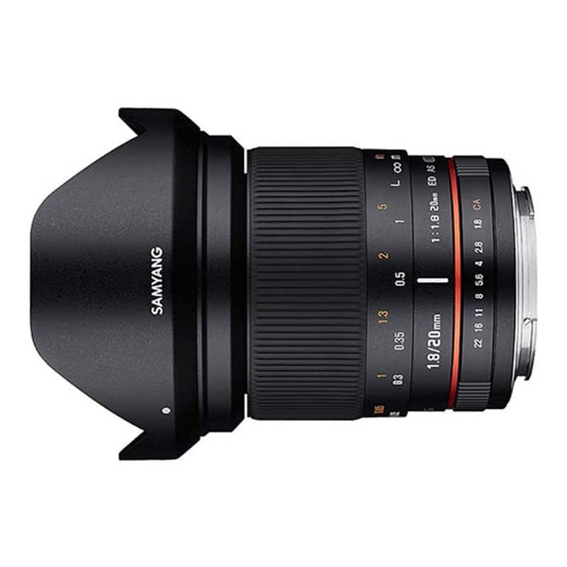 Samyang 20mm F1.8 ED AS UMC Four Thirds | Foto-Groep