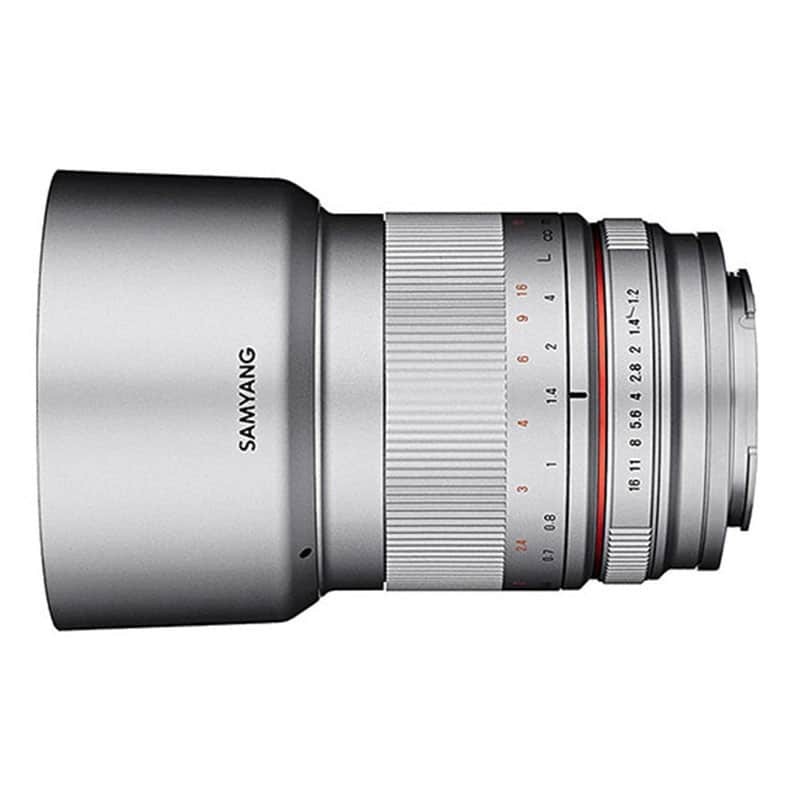 Samyang 50mm F1.2 AS UMC CS MFT zilver | Foto-Groep