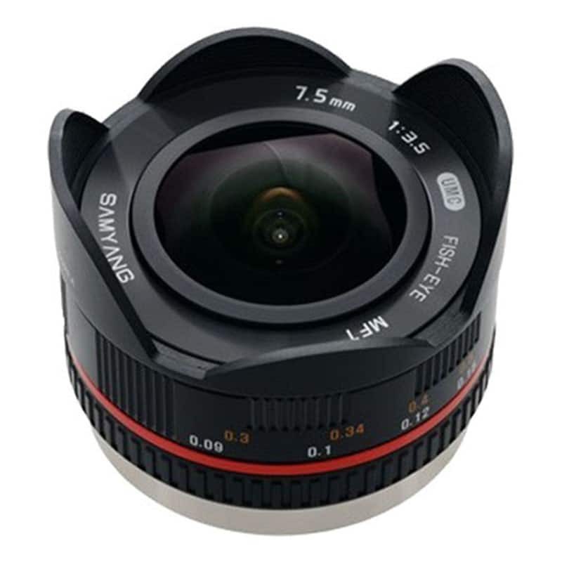 "Samyang 7.5mm f/3.5 UMC Fisheye (MFT) Zwart - Foto-Groep"