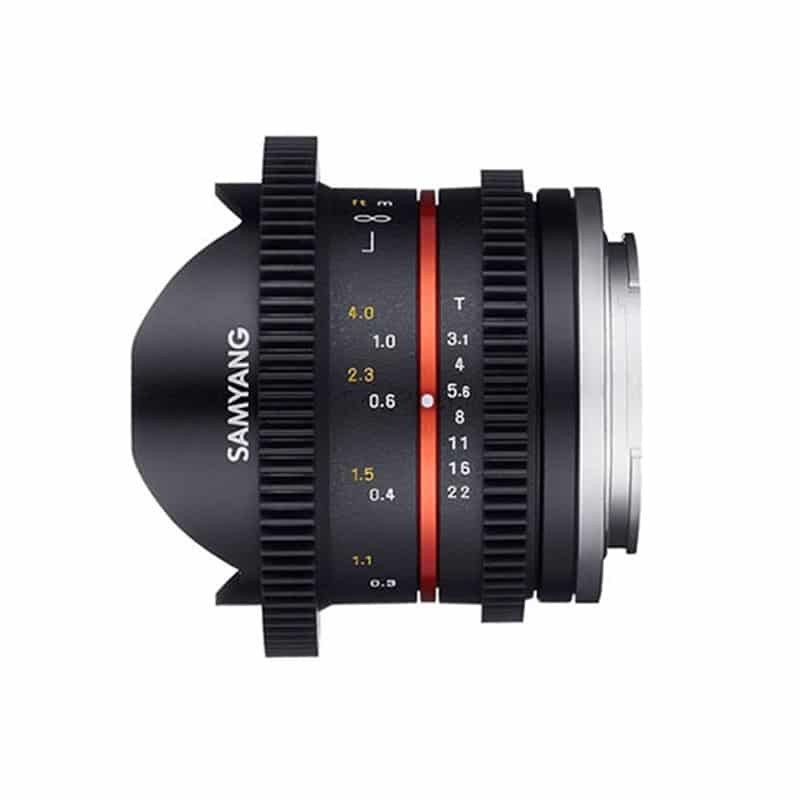 Samyang 8mm T3.1 cine UMC fisheye II Sony E | Foto-Groep