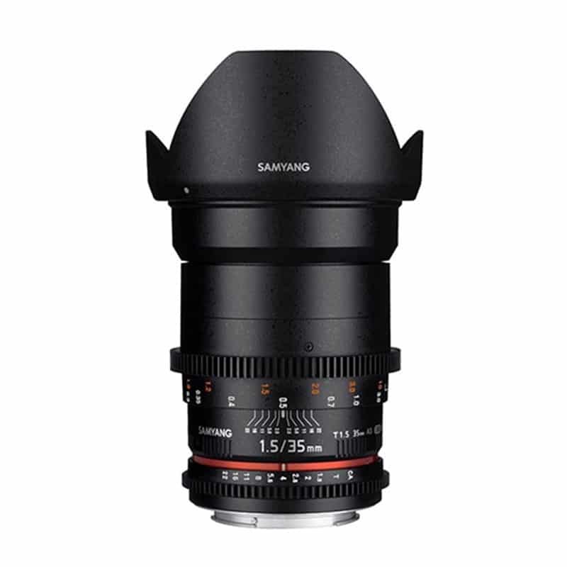 Samyang 35mm T1.5 VDSLR AS UMC II Nikon F (FX) | Foto-Groep Samyang 35mm T1.5 VDSLR AS UMC II Nikon F (FX) | Foto-Groep