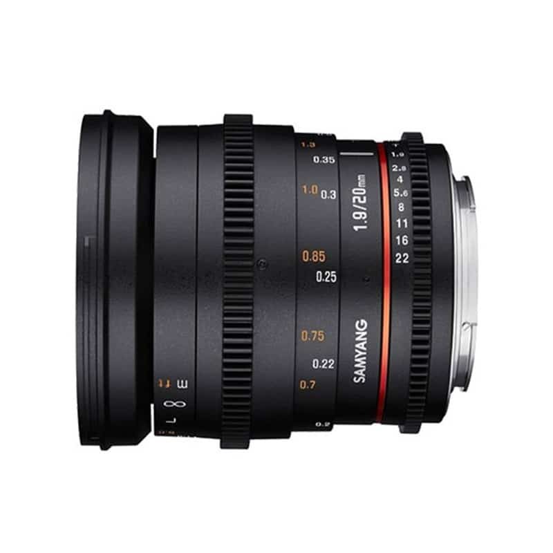 Samyang 20mm T1.9 VDSLR ED AS UMC MFT | Foto-Groep Samyang 20mm T1.9 VDSLR ED AS UMC MFT | Foto-Groep
