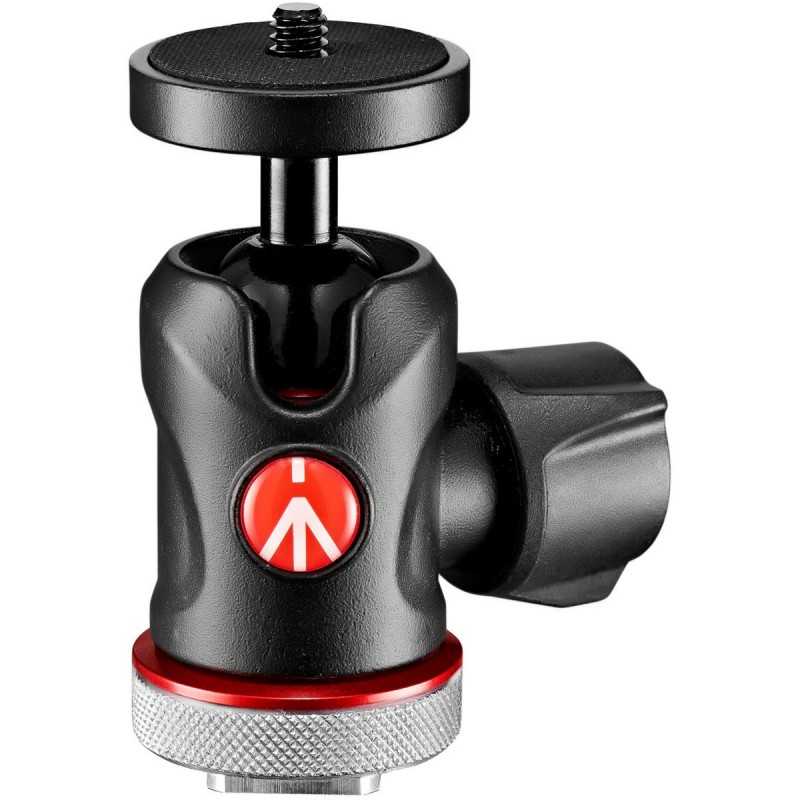 Manfrotto Micro Ball Head w/ Cold Shoe - Foto-Groep.nl