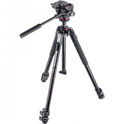 Manfrotto 190X Alu 3 Sec Kit Fluid H - Foto-Groep.nl