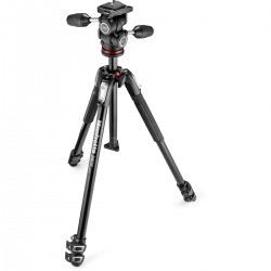 Manfrotto 190X Alu Tripod met 804 MK II - Foto-Groep.nl
