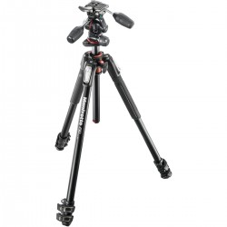 Manfrotto 190 Alu 3 Section Kit 3W Head - Foto-Groep.nl