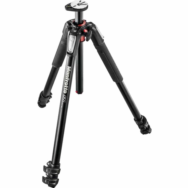 Manfrotto 055 Alu 3-S Tripod - Stabiele en veelzijdige tripod