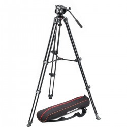 Manfrotto 500 Twin Alu Leg Video System - Foto-Groep.nl