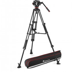 Manfrotto 504 & Alu Twin MS - Topkwaliteit statief